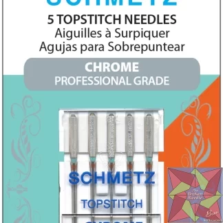 Schmetz Chrome Topstitch Schmetz Needle 5 ct, Size 80/12