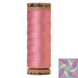 Silk-Finish 40wt Solid Cotton Thread 164yd/150M Rose Quartz