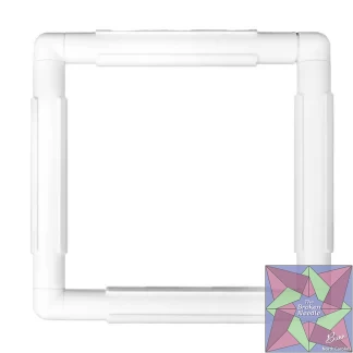 8in x 8in Plastic Snap Embroidery Frame