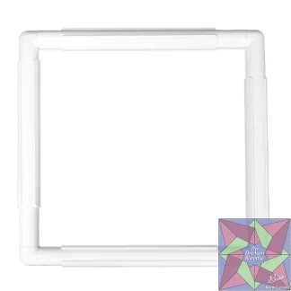 11in x 11in Plastic Snap Embroidery Frame