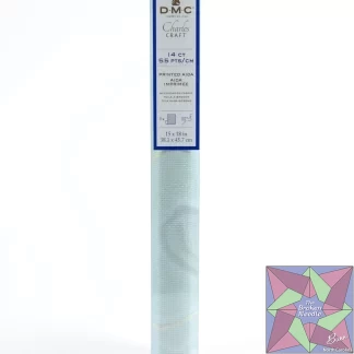 Printed Aida 14ct 15in x 18in Malachite Print