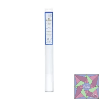 Iridescent Aida 14 ct 15" X 18" 89% cotton 11% poly White