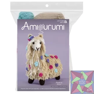 Leisure Arts Amigurumi Kit Alpaca