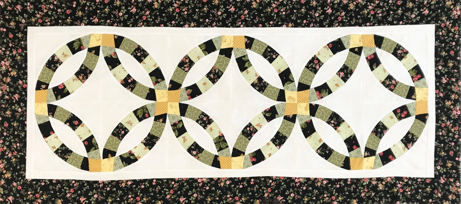 Slit N Sew Double Wedding Ring Template Set - Image 3