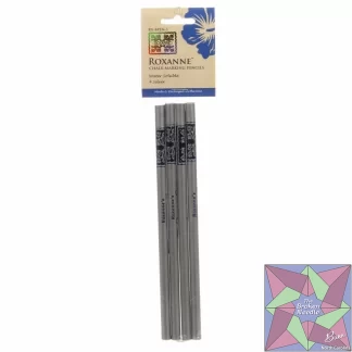 Roxanne Quilter's Choice Marking Pencils Silver 4ct