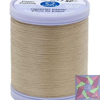 Dual Duty Paper Piecing Thread 225yd Khaki