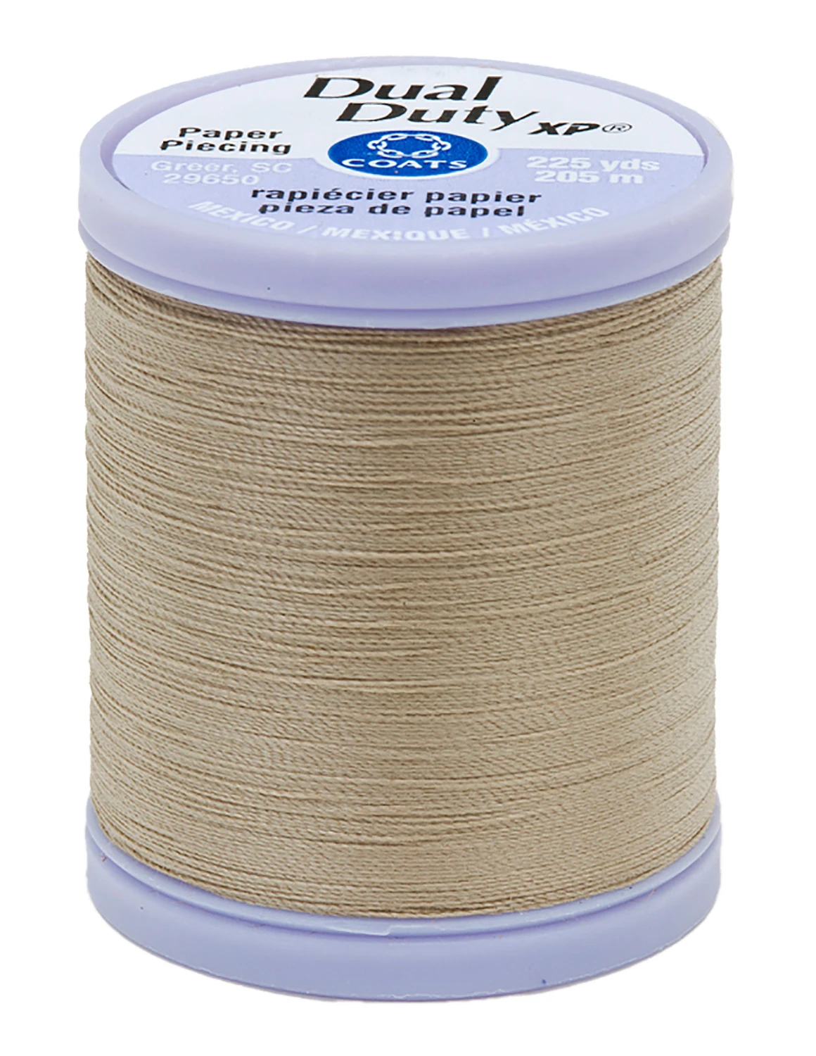 Dual Duty Paper Piecing Thread 225yd Khaki