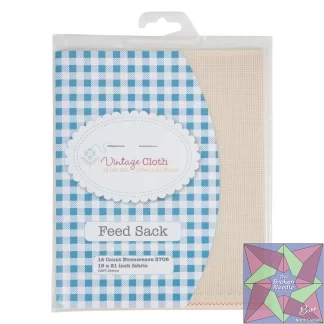 Vintage Cloth Feed sack 14ct 18in x 21in