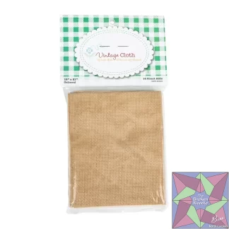 Lori Holt Vintage Cloth 14ct 19in x 21in Oatmeal
