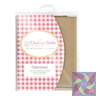 Lori Holt Vintage Cloth 25ct 19in x 27in Oatmeal