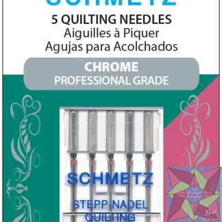 Chrome Quilting Schmetz Needle 5 ct, Size 75/11