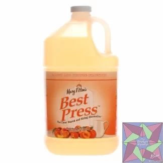 Best Press Spray Starch Peaches & Cream Gallon Refill Size