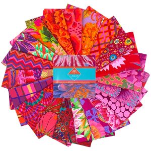 Kaffe Fassett Classics Plus - 5" Charm Pack - Ruby