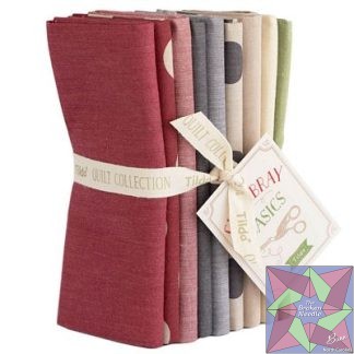 Tilda Seasonal Chambray FQB 9pc 20x22in Winter Hues