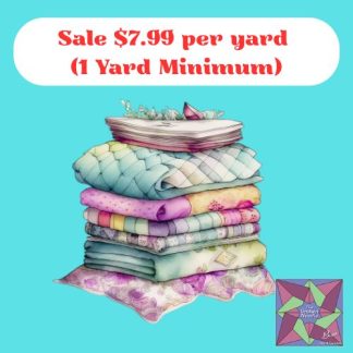 Sale $7.99 per yard (1 Yard Minimum)