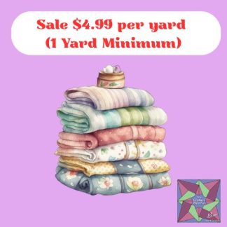 Sale $4.99 per yard (1 Yard Minimum)