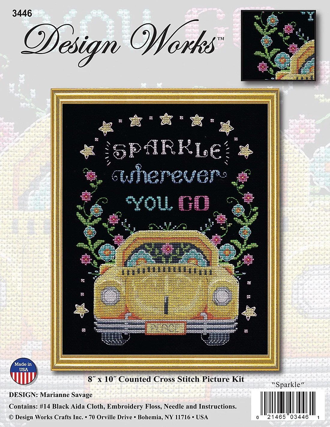 Sparkle Cross Stitch Kit - Image 2
