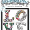Zenbroidery Love 12" x 12" Zenbroidery Love 12" x 12"