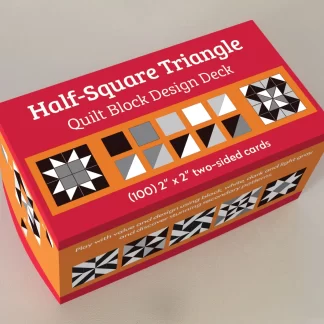 Half-Square Triangle Quilt Block Design Deck