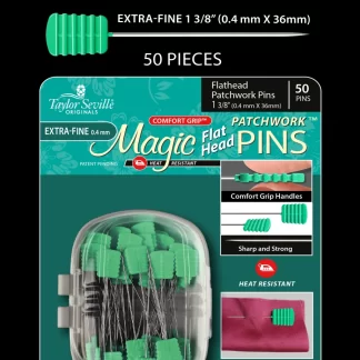 Magic Pins Flathead Patchwork Extra Fine 50pc