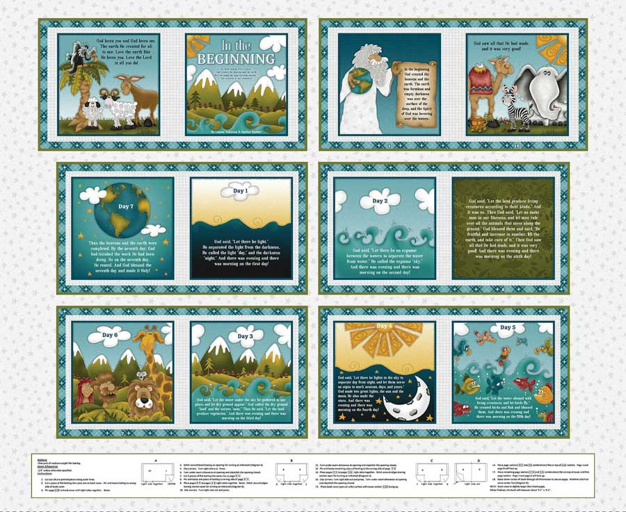 Little Readers 6 - In the Beginning Book Panel