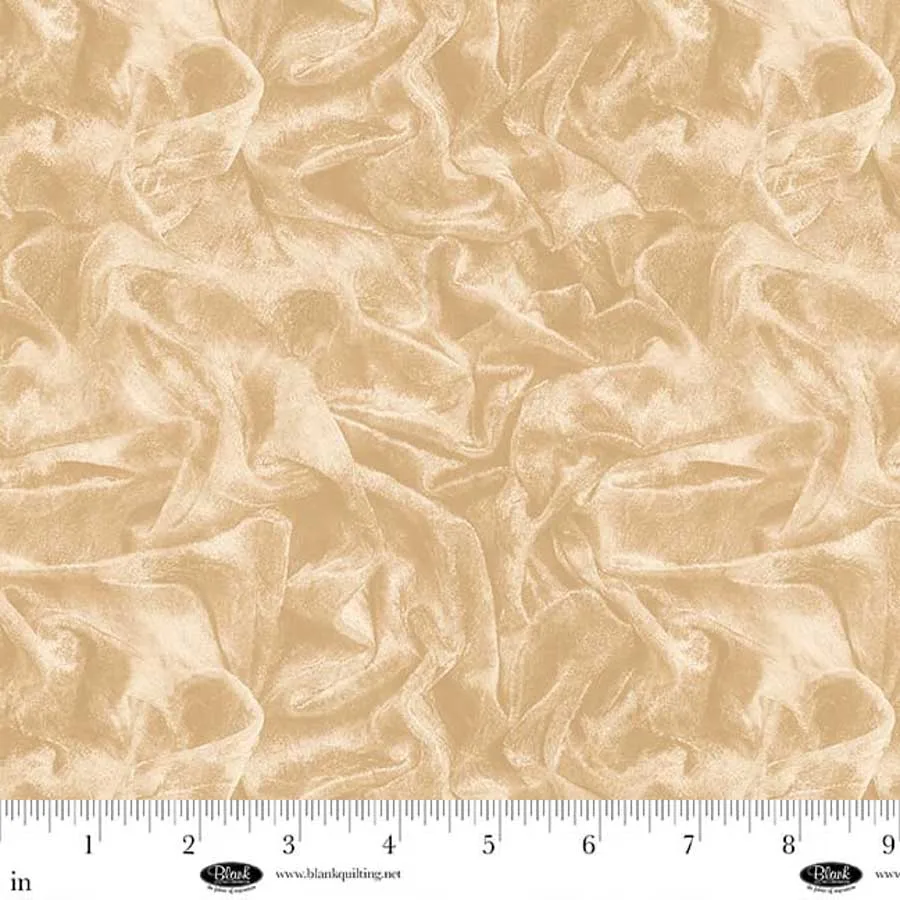 Opulent Flannel 108" Crushed Velvet Texture - Ivory