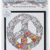 Zenbroidery Peace Embroidery Kit Zenbroidery Peace Embroidery Kit