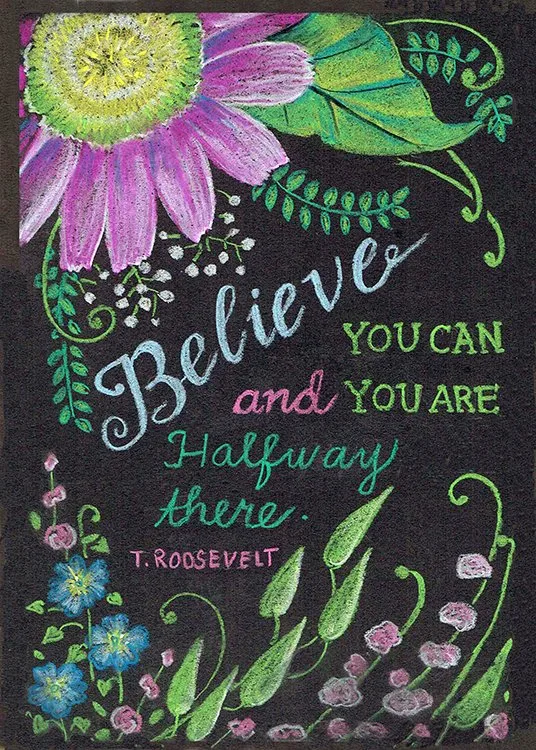 Believe Cross Stitch Kit