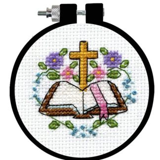 Cross & Bible Cross Stitch Kit