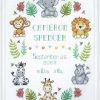 In the Jungle Sampler Cross Stitch Kit
