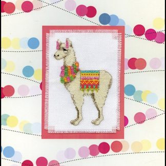 Llama Cross Stitch & Mat