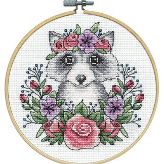 Racoon Cross Stitch Kit
