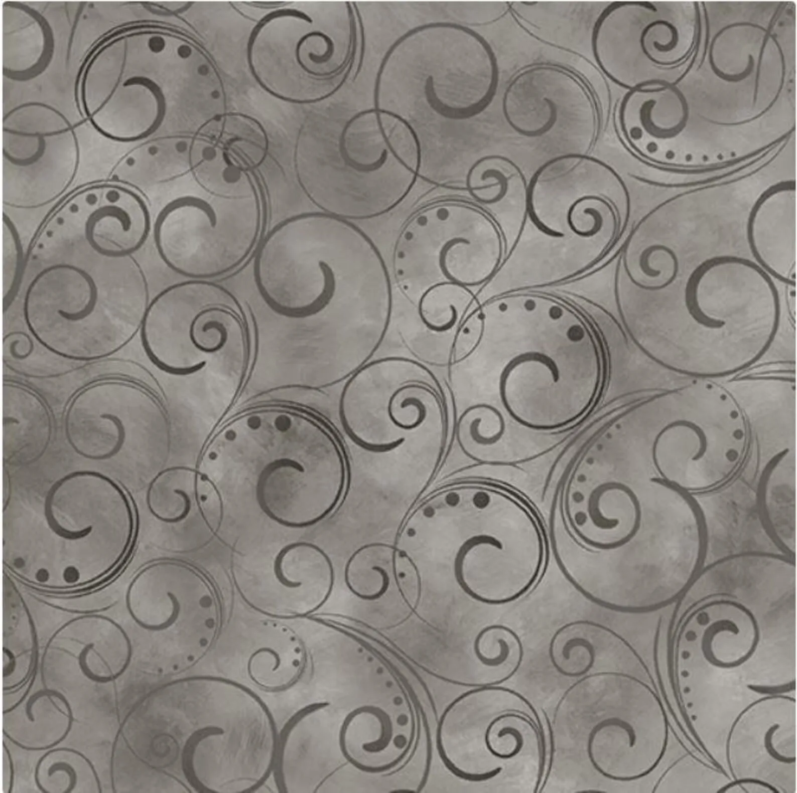 Swirling Splendor Smoke by Kanvas Studio for Benartex