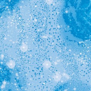 Magic Emerald Sky Blue by Kanvas Studio