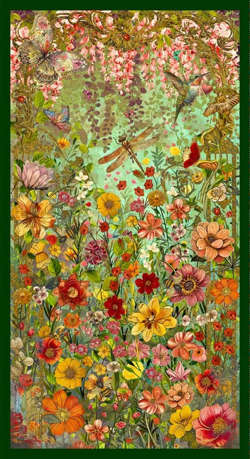 Enchanted Canopy - Digital by JK Stewart - Garden Panel 24"