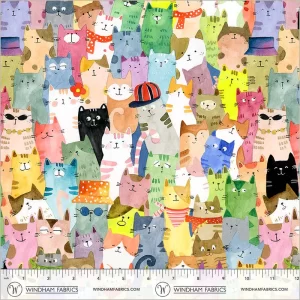 Full of Purrsonality 108" Wideback