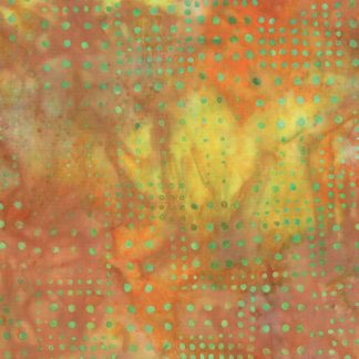 Variegated Dots Citron/Orange