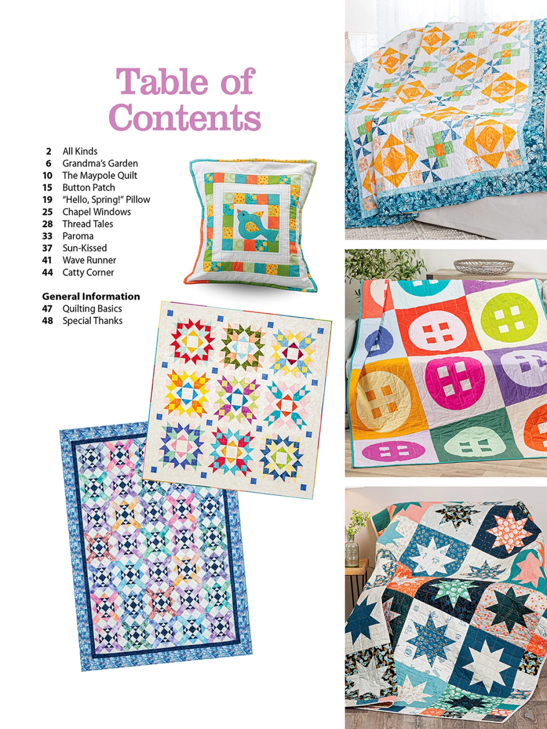 Fun Fat Quarter Quilts for Spring - Image 2