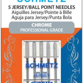 Chrome Jersey Schmetz Needle 5 ct, Size 90/14