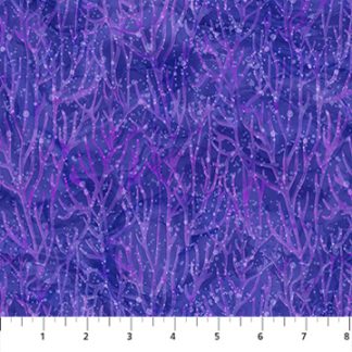 Coral Reef by Northcott Fabrics - Tonal Coral - Purple