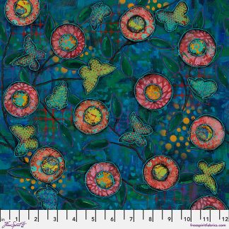 Wings of Wonder by Sue Penn - Tapestry - Blue