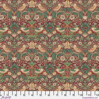 Lodden by Morris & Co. - Mini Strawberry Thief - Dawn Rose