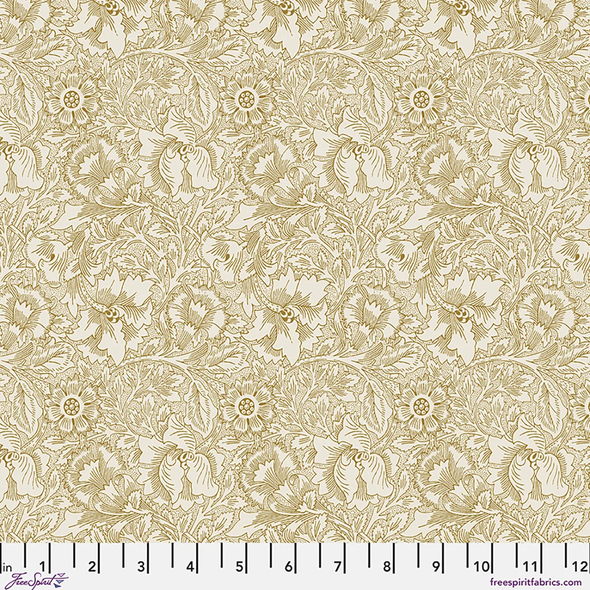 Lodden by Morris & Co. - Pure Poppy - Pearwood