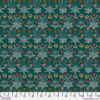 Lodden by Morris & Co. - Daisy Fields- Teal