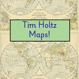 Maps by Tim Holtz