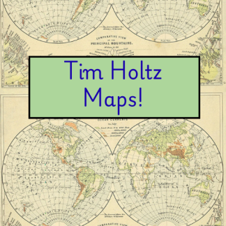 Maps by Tim Holtz