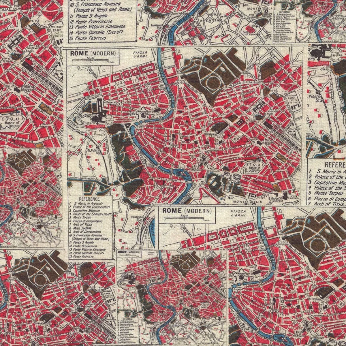 Tim Holtz Palette Red- Map