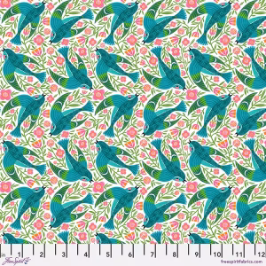 What the birds said - Blue Birdy by Cori Dantini