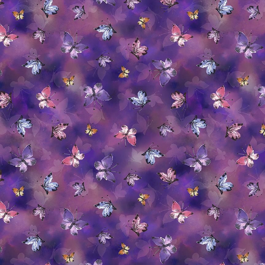 Violeta - Butterfly Flight - Purple