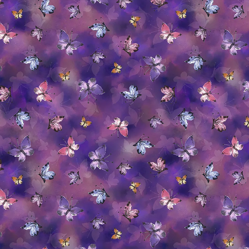 Violeta - Butterfly Flight - Purple